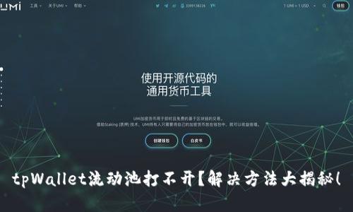 tpWallet流动池打不开？解决方法大揭秘！