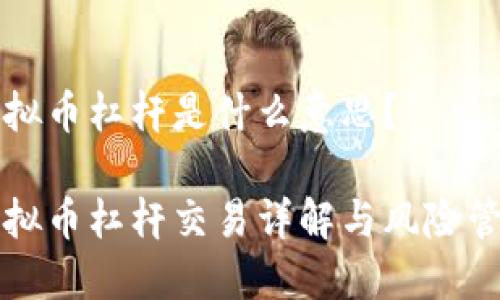 虚拟币杠杆是什么意思？

虚拟币杠杆交易详解与风险管理